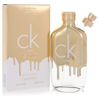 CK One Gold by Calvin Klein - Eau De Toilette Spray (Unisex) 100 ml - til mænd