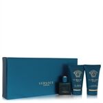 Versace Eros by Versace - Gift Set -- .17 oz Mini EDT + .8 oz Shower Gel + .8 oz After Shave Balm - til mænd