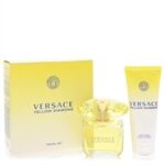 Versace Yellow Diamond by Versace - Gift Set -- 3 oz Eau De Toilette Spray + 3.4 oz Body lotion - til kvinder