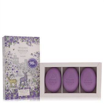 Lavender by Woods of Windsor - Fine English Soap 3  x 62 ml - til kvinder