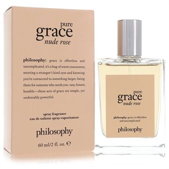 Pure Grace Nude Rose by Philosophy - Eau De Toilette Spray 60 ml - til kvinder