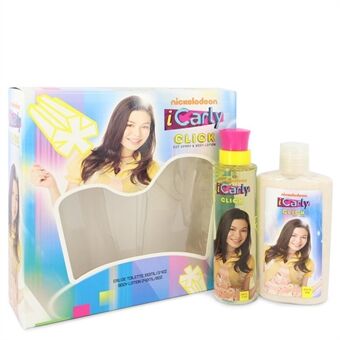 iCarly Click by Marmol & Son - Gift Set -- 3.4 oz Eau De Toilette Spray + 8 oz Body Lotion - til kvinder