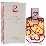 Her Open Heart by Jane Seymour - Eau De Parfum Spray with Free Jewelry Roll 100 ml - til kvinder