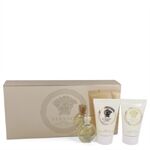 Versace Eros by Versace - Gift Set -- .17 oz Mini EDP + .8 oz Shower Gel + .8 oz Body Lotion - til kvinder