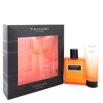 Tahari Citrus Fresh by Tahari - Gift Set -- 3.4 oz Eau De Toilette Spray + 3.4 oz Shower Gel - til mænd