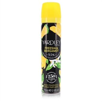 Yardley Freesia & Bergamot by Yardley London - Body Fragrance Spray 77 ml - til kvinder