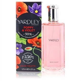 Yardley Poppy & Violet by Yardley London - Eau De Toilette Spray 125 ml - til kvinder