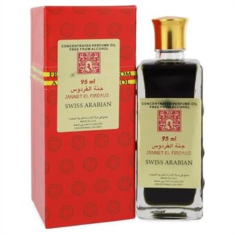 Jannet El Firdaus by Swiss Arabian - Concentrated Perfume Oil Free From Alcohol (Unisex White Attar) 9 ml - til mænd