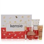 Kensie So Pretty by Kensie - Gift Set -- 3.4 oz Eau De Parfum Spray + .34 oz Mini EDP Spray + 2.5 oz Body Glow Oil + 6.8 oz Body Lotion - til kvinder