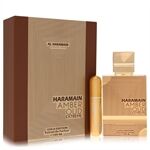 Al Haramain Amber Oud Gold Edition Extreme by Al Haramain - Gift Set 100 ml 3.4 Pure Perfume Spray + 0.34 oz Refillable Spray - til kvinder