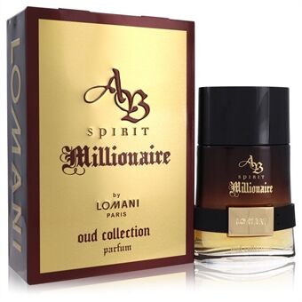 Spirit Millionaire Oud Collection by Lomani - Eau De Parfum Spray 100 ml - til mænd