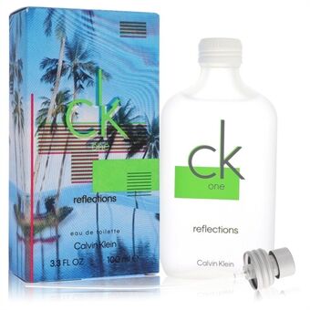 CK One Reflections by Calvin Klein - Eau De Toilette Spray (Unisex) 100 ml - til mænd