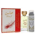 Lattafa Mahasin Crystal by Lattafa - Eau De Parfum Spray with 1.7 oz Deodorant Spray 100 ml - til kvinder