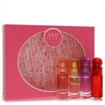perry ellis 360 by Perry Ellis - Gift Set -- Four piece Travel Gift Set Includes .25 oz Mini Eau De Parfum Spray of each. 360 Coral, 360 For Women, 360 Purple, 360 Red. - til kvinder