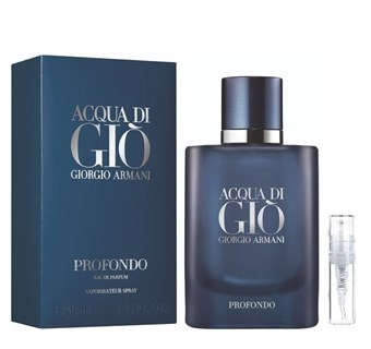 Armani Acqua Di Gio Profondo - Eau De Parfum - Duftprøve - 2 ml