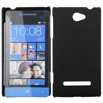 Simpel Plastik Cover HTC 8S (Sort)