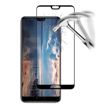 Huawei P20 Pro Heldækkende Skærmbeskyttelse / Hærdet Glas