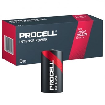 Duracell Procell Intense D batterier - 10 stk.