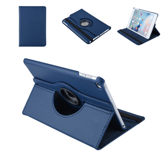 Danmarks Billigste 360 Roterende Cover Etui til iPad Mini 4 / iPad Mini 5 - Mørke blå