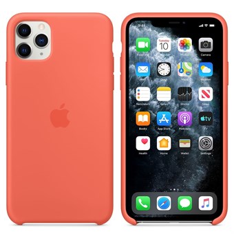 iPhone 11 Pro Max Silikone cover - Orange