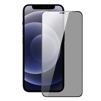iPhone 12 Pro Mini Skærmbeskyttelse - Sort Kant