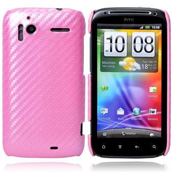 HTC Sensation carbon cover (Pink)