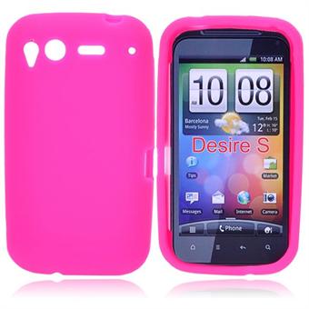HTC Desire S silicone cover (Pink)
