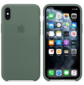 iPhone X / iPhone XS Silikone cover - Army Grøn