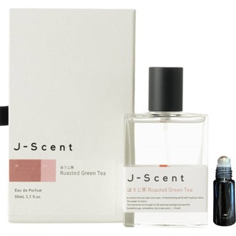 J-Scent Roasted Green Tea - Eau de Parfum - Roll On - 5 ml
