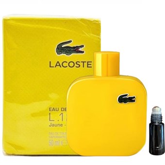 Lacoste Eau de Lacoste L.12.12 Yellow (Jaune) - Eau de Toilette - Roll On - 5 ml