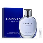 Lanvin L'Homme - Eau de Toilette - Duftprøve - 2 ml