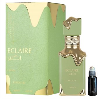Lattafa Perfumes Eclaire Pistache - Eau de Parfum - Roll On - 5 ml