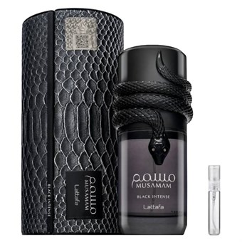 Lattafa Perfumes Musamam Black Intense - Eau de Parfum - Duftprøve - 5 ml