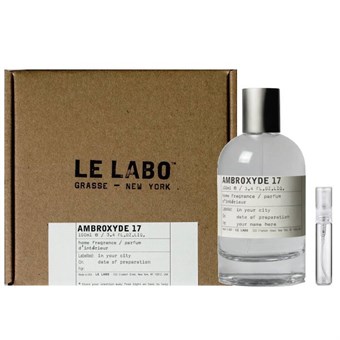 Le Labo Ambroxyde 17 - Home Fragrance - Duftprøve - 5 ml