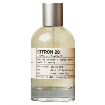 Le Labo Citron 28 Seoul - Eau de Parfum - Refill - 10 ml