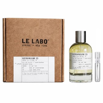 Le Labo Geranium 33 - Eau de Parfum - Duftprøve - 5 ml