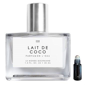 Le Monde Gourmand Lait de Coco - Eau de Parfum - Roll On - 5 ml