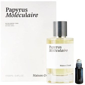 Maison Crivelli Papyrus Moleculaire - Eau de Parfum - Roll On - 5 ml