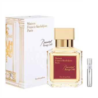 Maison Francis Kurkdjian Baccarat Rouge 540 - Eau de Parfum - Duftprøve - 5 ml