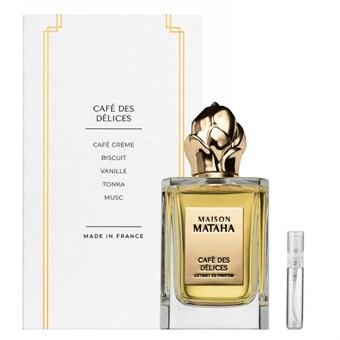 Maison Mataha Café des Délices - Extrait de Parfum - Duftprøve - 5 ml