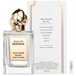 Maison Mataha Printemps Blanc - Extrait de Parfum - Duftprøve - 2 ml