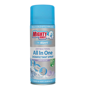 AirPure Mighty Burst All In One Desinfektionsspray - Linen Room - 450 ml