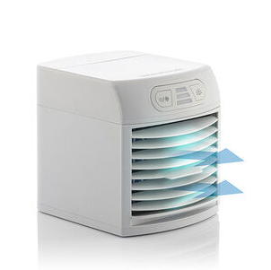 Bærbart Mini Klimaanlæg med Damp - LED Lys - Freezy Q