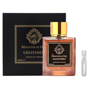 Ministry of Oud Greatness - Extrait de Parfum - Duftprøve - 5 ml