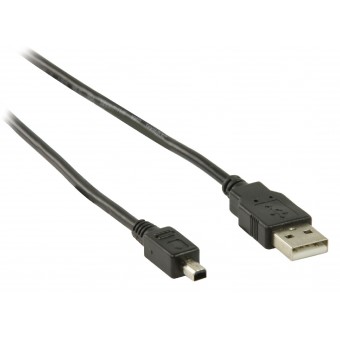 Usb 2.0-Kabel USB A Han - Mitsumi 4-Pin Han 2.00 m Sort
