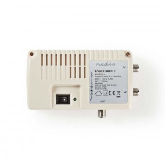Antenne Forstærker CATV | 40-862 MHz | Tab af indsættelse: -5 dB | 75 Ohm | ABS | Hvid