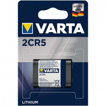 Lithium Battery 2CR5 | 6 V | 1400 mAh | 1-Blister | Grå / Sølv