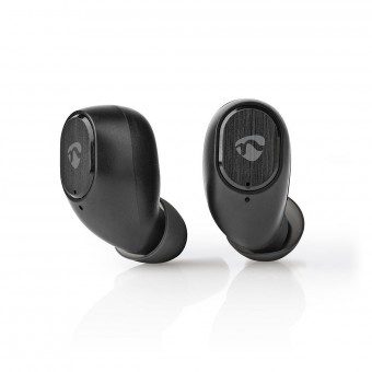 Fuldt Trådløse hovedtelefoner | Bluetooth® | Maksimal batteritid: 3 hrs | Touch Control | Opladningsholder | Indbygget mikrofon | Understøtter stemmestyring | Sort