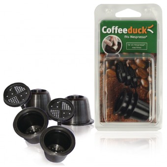 Coffeeduck Nespreso Kaffemaskine Sort