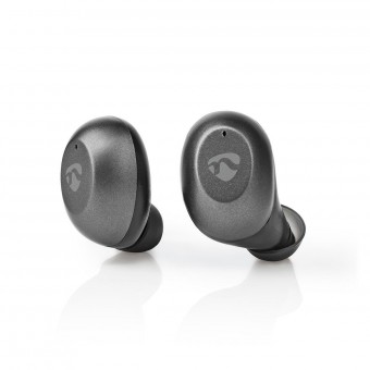 Fuldt Trådløse hovedtelefoner | Bluetooth® | Maksimal batteritid: 3 hrs | Touch Control | Opladningsholder | Indbygget mikrofon | Understøtter stemmestyring | Grå / Sølv